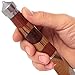 Fixed Blade Knife - Clip-Point Fishing Bushcraft Hunting Knives with Sheath - Best 420 Stainless Steel Classic Fix Blade Hunting Knife with Wood Handle & Glass Breaker - Best Gift for MenFB 623