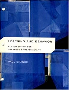 Learning and Behavior Custom Edition for San Diego State University