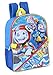 PAW Patrol Boys Backpack with Lunch, Blue, One Size