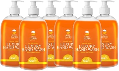 Star Brite Safe Hands Hand Wash Orange Bergamot 6x 500ml Antibacterial