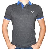 American Eagle Outfitters Men's Classic Fit Mesh Tipped Polo T-shirt