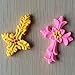 TXIN Cross Shape Non Stick Silicone Fondant Cake Decorating Chocolate Molds Candy Molds Baking Cookie Mould Soap Decorating Molds