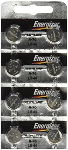 Energizer Lr44 1 5v Button Cell Battery X 8 Batteries Replaces Lr44 Cr44 Sr44 357 Sr44w Ag13 G13 6 A 76 Px76 675 1166a Lr44h V13ga Gp76a L1154 Rwb Epx76 Sr44sw 303 Sr44 S303 Amazon Com