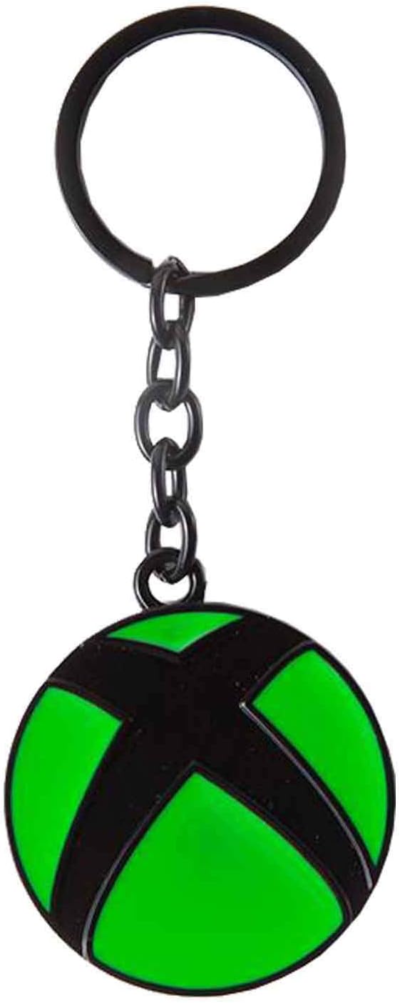 Xbox Logo Metal Pendant Keyring Schlüsselanhänger 16 Centimeters Schwarz (Black) Amazon.de