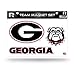 Rico Industries NCAA Georgia Bulldogs Die Cut Team Magnet Set Sheet , 8.5 x 11-inches