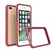iPhone 7 Plus Case - RhinoShield [CrashGuard] Bumper [11 Ft Drop Tested] No Bulk [ShockProof Technology] Thin Lightweight Protection - Slim Rugged Cover - [Coral Pink]