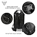 Forbidden Road 5L 10L 15L Waterproof Dry Bag (8 Colors) Dry Sack Roll Top Dry Compression Sack Keeps Gear Dry for Kayaking Boating Camping Canoeing Fishing Skiing Snowboarding (Black, 2L)
