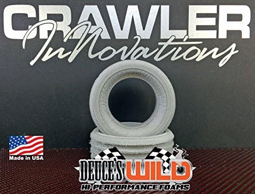 Crawler Innovations Deuce's Wild Single Stage for 1.9 Tires; 4.25-4.19 Tall Foam Pair (2) by Crawler Innovations