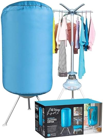 Vivo Technologies Portable 1000W Electric Clothes Dryer Indoor Home Dorms