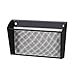 DESIGNA File Binder Holder Wall Mount, Mesh Bin Office Wall Folder File Letter Magazine Hanging Mail Organizer Black