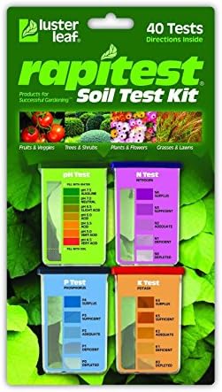 LUSTER LEAF 1601 RAPITEST Soil Lawn Garden Farm PH NPK Tester Test Testing Kit