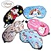 5Pcs Cute Unicorn Sleeping Mask for Girls Sleep Eye Cover Lightweight Blindfold Soft Eye Mask for Kids Teens Men Women
