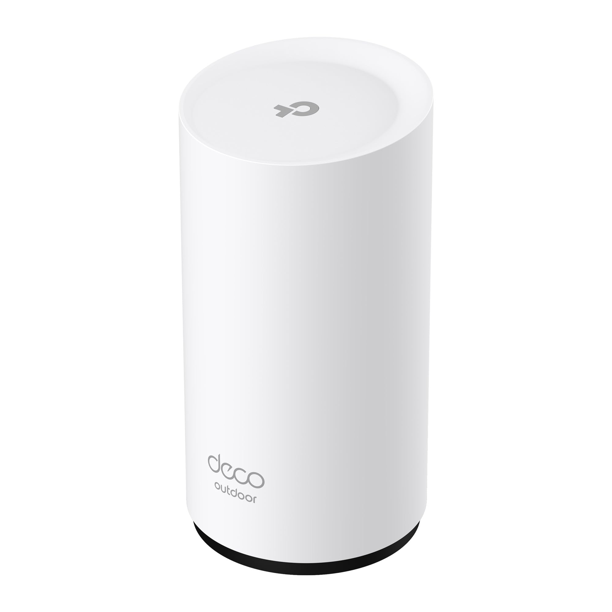 Photo 1 of TP-Link Deco BE25-Outdoor BE5000 Dual-Band Wi-Fi 7 Outdoor Mesh WiFi Extender Unit | Up to 2,800 sq.ft | 2 * 2.5G PoE+ Ports, IP65 Waterproof, MLO| Multiple Mounting Options| Secure by Design, 1-Pack