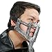 Xcoser Mad Prison Max Mask Cosplay PVC Half Face Adjustable Halloween Prop