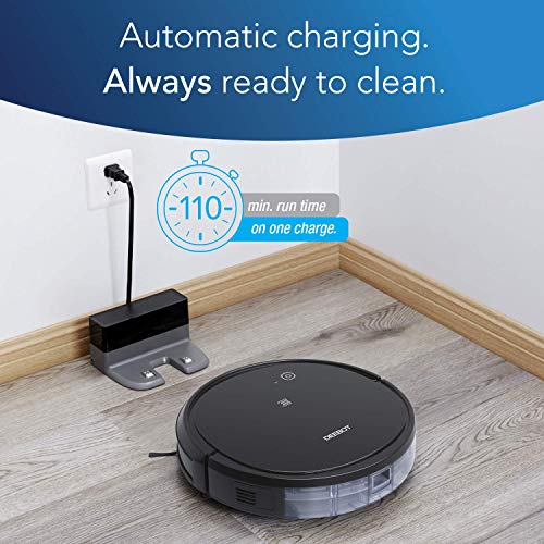 ECOVACS DEEBOT 500 Robotic Vacuum Cleaner with Max Power Suction, Up to