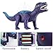 WANGGOOH LED Light Up and Walking Realistic Dinosaur Toy Roaring Sound with Swinging Tail Action，Dinosaur Toys for 3-12 Year Old Toddler Boy Girl Gift