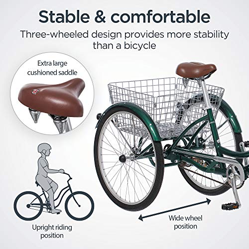 For Adults Schwinn Schwinn Meridian Adult Tricycle Bike, Mens