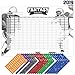 Joyousa Fantasy Football Draft Board 2019 Kit with Player Labels - Extra Large - 14 Teams and 480 Name Stickers
