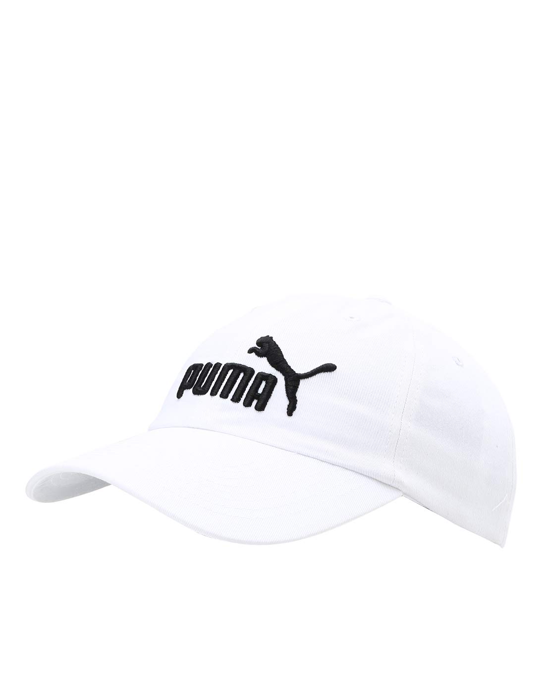PUMA Unisex, ESS Cap, White-No,1, Adult 2