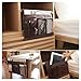 Smilesun Bedside Storage Organizer Bedside Caddy Sofa Storage Organizer Table Cabinet Storage Organizer for Tablet Magazine Phone Remotes - All Within Arms Reach (Coffee, 4 Pockets)