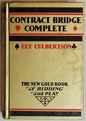 Contract Bridge Complete The Gold Book Of Bidding And Play - 