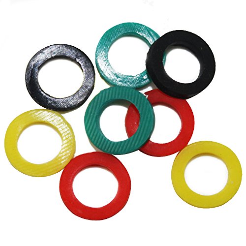 ITATOO® Colorful Tattoo Grommets Nipples O Ring and Rubber Bands 300 Pcs - Thumbnail 3