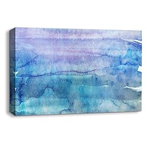 Canvas Wall Art Abstract Ink Feature...