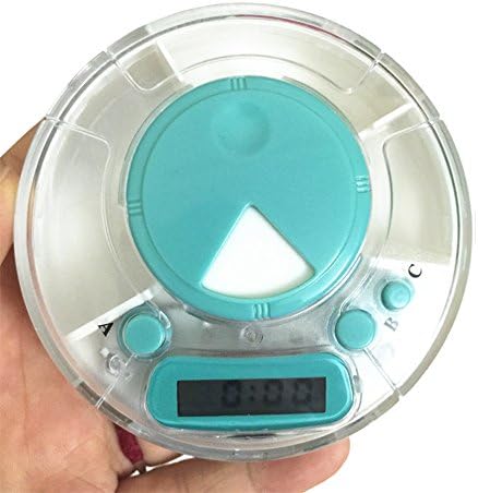 Surborder Shop Pill Box with Timer Reminder Easy-Carry Portable