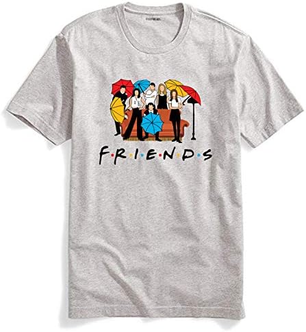 Summer Casual Tshirt Friend T Shirt Friend TV Show Merchandise Shirt Graphic Tees Funny T Shirts Tops T-Shirt Clothes Gifts