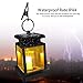 Hanging Solar Lights - Sunklly Waterproof LED Outdoor Candle Lantern Decorated in Garden Patio Deck (Yellow Light, Pack of 1)