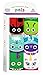 Funky Friends Mismatched Socks Kids Box - Ladybug and Caterpillar, Dragon and Unicorn, Dolphin and Fish Ages 4-8