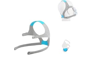 ANZORHAL 1 Pack Replacement Headgear Compatible with F20/N20, with Magnetic Clips, Adjustable Replacement Headgear Strap for F20/N20, Flexible Headgear Elasticity