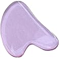Smalibal Massage Roller Board Heart-Shaped Relieve Face Tension Transparent Skin Care Guasha Stone for Adult Guasha Tool