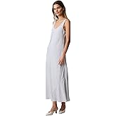 Calvin Klein womens Viscose Twill Midi Slip Dress