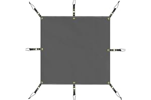 Farfly Tent Footprint Waterproof PU 3000 Easy Set up Heavy Duty Ultralight Tent Footprint for Camping,Hiking, Backpacking, Ha