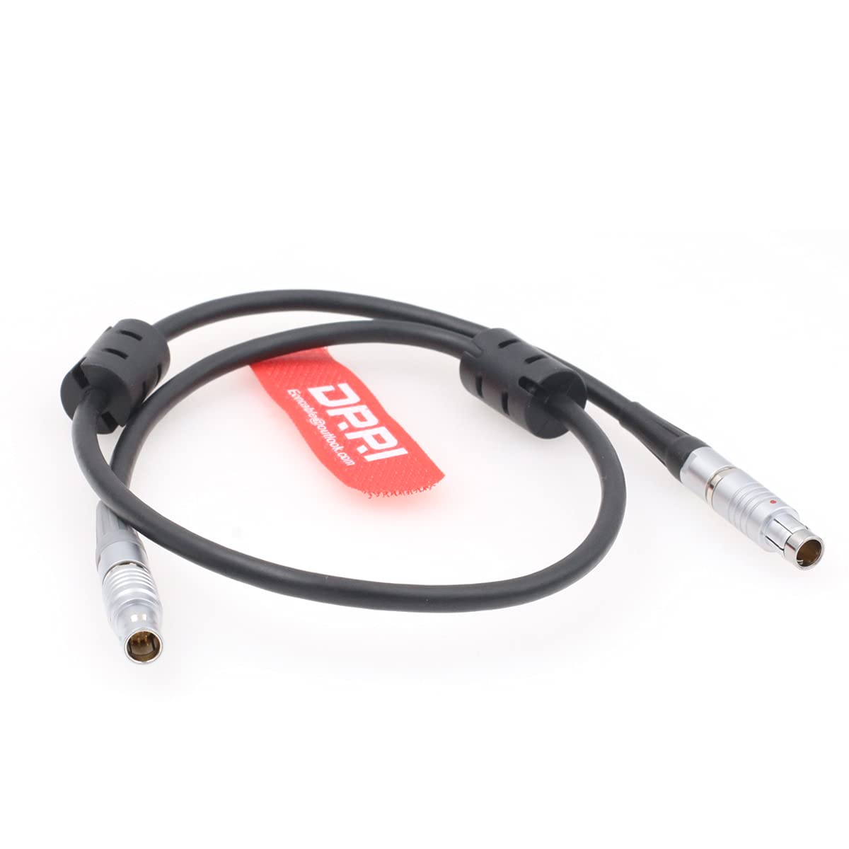 DRRI 7-pin CAM to 3-pin Fischer RS Cable for ARRI cforce RF/cmotion cPRO motor (5+2 pin-F3)