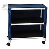 MJM International 332-2C Two Shelf Cart with