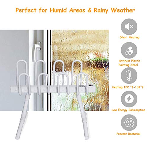 image for Tangkula Electric Shoe Dryer Free Standing Shoes or Boots Dehumidifier