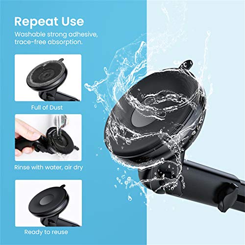 UGREEN Auto Telefoonhouder Zuignap Windscherm Voorruit Dashboard Car Holder Compatibel met iPhone 12 Pro Max SE 11 XS XR… - Afbeelding 6