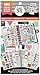 me & my BIG ideas Sticker Value Pack - The Happy Planner Scrapbooking Supplies - Productivity Theme - Multi-Color & Gold Foil - Great for Projects, Scrapbooks & Albums - 30 Sheets, 985 Stickers Total