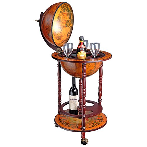 Waypoint Geographic Capri 13" Italian Style Floor Standing Bar Globe