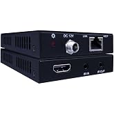 Evolution HDBaseT Slim Extender 4K/1080p | HDBaseT Extender can connect uncompressed full HD digital video and audio through a single 230ft/70m Cat5e/Cat6 cable.