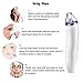 Blackhead Remover,B-YASS USB Rechargeable Blackhead Vacuum Electric Suction Pore Cleanser Skin Cleaner Exfoliating Acne Extractor Skin Firming Machine Tool with 4 Microcrystalline Heads