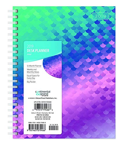 Ariel Collection 2019 Planner by CALENDAR19/NR (Spiral-bound)