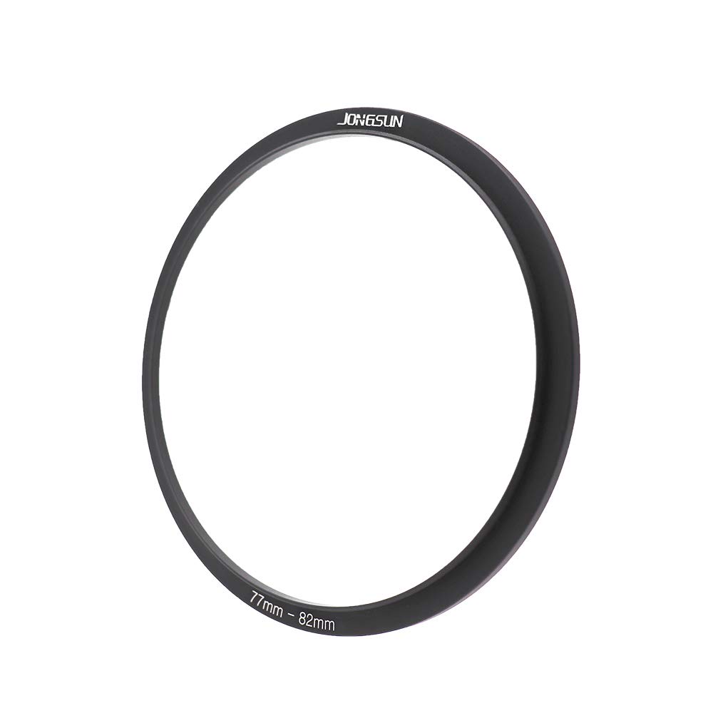 JONGSUN Adapter Ring Step Up Filter Adapter Aerometal, Compatible with Camera Lens of All Manufacturers (77mm-82mm)