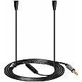 Sqrmekoko OFC Upgrade Audio Cable Cord with Volume Control and Mic Function for Sennheiser IE8, IE80, IE8i Earphones (Black)