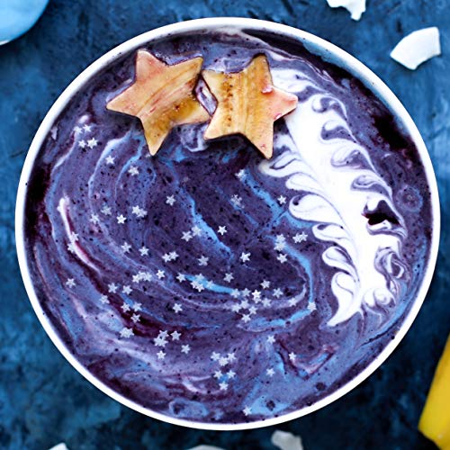 Ellie's Best Organic Blue Spirulina Powder Superfood Supplement - Odorless - 3LB Bulk - Vegan, Non GMO, Gluten-Free, Dairy-Free, Brilliant Blue Food Coloring - Pure Water Extracted