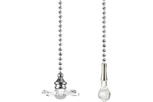EONBES Ceiling Fan Pull Decorative Ornaments, Set of 2, 6 Inch
