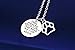 ALIMITOPIA 50pcs Dog Paw Print Pet Charm Alloy Doggy Puppy Cat Animal Footprint Pendant for DIY Necklace Bracelet Jewelry Making Findings(Antique Silver Tone)