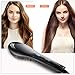 Hair Straightener Brush, LARMHOI Ceramic Hair Straightening with Anti-scald/Auto Shut Off/Digital Controls, Electrical Heated Hair Straightening Brush for Women Home Travel Frizz Wave Hair